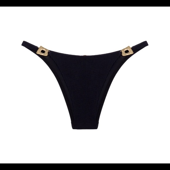 Vix Paula Hermanny Anik Black Bikini Bottom. NWT. Size Large - Picture 3 of 6